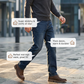 👖NYTT - 60 % RABATT🔥🥳Over 50 000 solgte!💥Stretchjeans med rett ben for menn