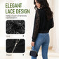 Women's Lightweight Lace Zip-Up Jacket