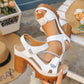 👡 50% OFF NOW! 🔥 Sommer-sandaler med én rem og platehæl for kvinner – komfortable, lette og perfekte til stranden eller til hverdagsbruk ☀️