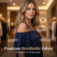 🔥SPESIALTILBUD 49 % RABATT!👗 Elegant ensfarget minikjole for damer