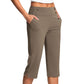 Elegante yogabukser med mageformende effekt