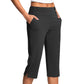 Elegante yogabukser med mageformende effekt
