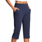 Elegante yogabukser med mageformende effekt