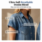💥✨Tidsbegrenset spesialtilbud med 55 % rabatt – Korte, uformelle denim-overalls for damer
