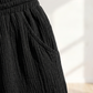 Casualshorts for damer med elastisk linning