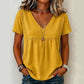 Women's Elegant V-Neck T-Shirt