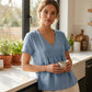Women's Elegant V-Neck T-Shirt