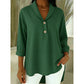 Women's Shawl Collar Button Front Blouse