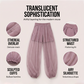 Lantern-broek met mesh-panelen voor dames