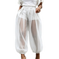 Lantern-broek met mesh-panelen voor dames