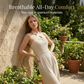 Elegant jumpsuit med kryssende halterneck