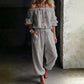 ✨ Elegant jumpsuit for damer med off-shoulder-design – komfortabel, stilig og enkel å ha på seg