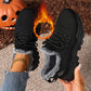 Women's Warm Winter Knit Sneakers