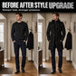 ⏳SISTE DAG MED SALG!!🔥Klassisk, midtlang overfrakk i slim fit for menn