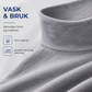 Menns falsk turtleneck genser