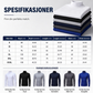 Menns falsk turtleneck genser