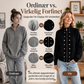 Damen-Strickjacke mit Stehkragen und Doppelknopfleiste