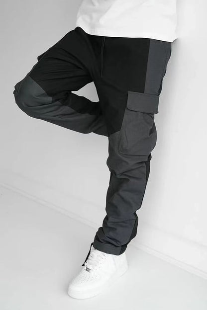 Terrain Panel Cargo Pants - Black/Charcoal (Kjøp 2 gratis frakt)