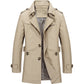 🔥Siste dag med 50 % avslag🔥Trenchcoat for menn