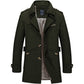 🔥Siste dag med 50 % avslag🔥Trenchcoat for menn