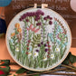 49% RABATT - Perfekt gave - Broderiramme-blomstersett for nybegynnere