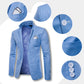⏰✈️ GRATIS FRAKT I DAG！🔥Avslappet business-blazer i lett lin for herrer